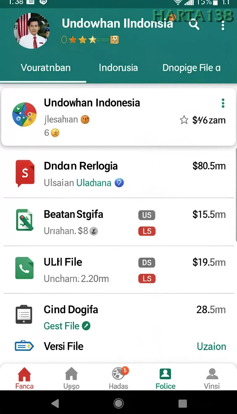 Cuplikan layar MARIMA77 — halaman utama